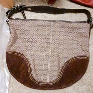 Authentic coach purse
